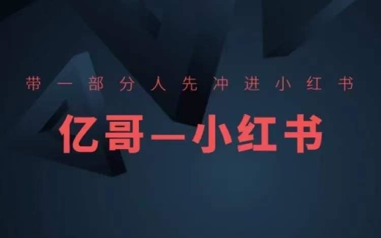 带一部分人先冲进小红书，小红书开店、选品、爆款裂变 - 来及网络