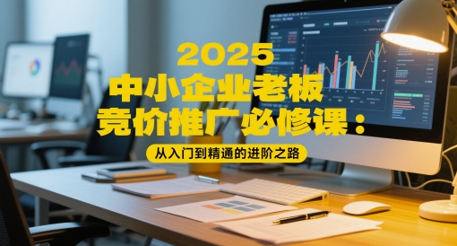 2025中小企业老板竞价推广必修课：从入门到精通的进阶之路 - 来及网络