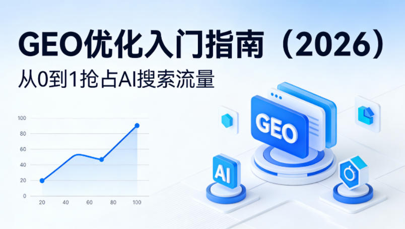 【最新】GEO优化入门指南(2026)，从0到1抢占AI搜索流量 - 来及网络