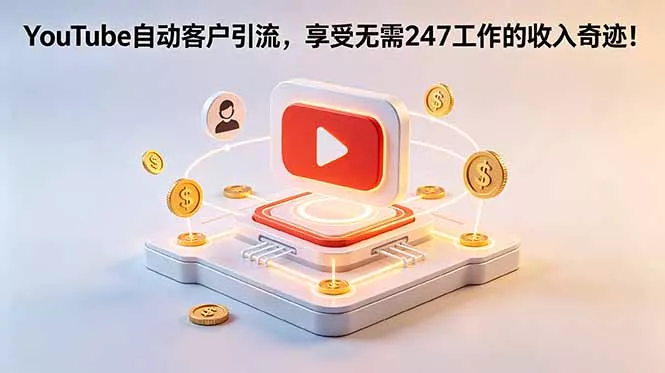 YouTube 自动客户引流，享受无需 247 工作的收入奇迹！【原创双语字幕】 - 来及网络