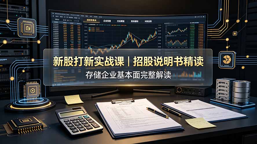 付费文章：新股打新实战课｜招股说明书精读，存储企业基本面完整解读 - 来及网络