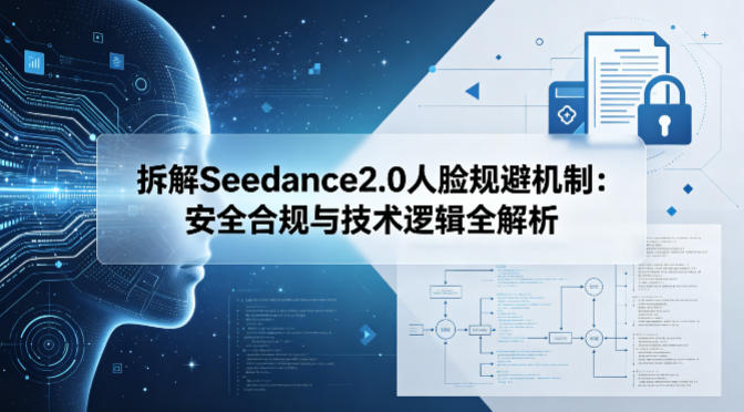 拆解Seedance2.0人脸规避机制：安全合规与技术逻辑全解析 - 来及网络