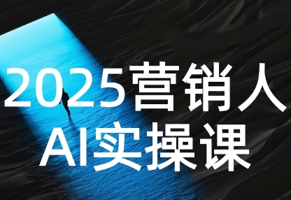 2025营销人Al实操课，AI营销抢跑实战，从Prompt到方案，效率碾压同行 - 来及网络