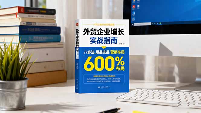 外贸企业增长实战指南，八步法、爆品选品、营销布局，业绩增长300% - 来及网络
