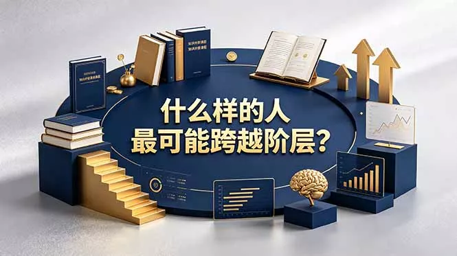 付费文章：什么样的人最可能跨越阶层？具备这五种特质，普通人也能顺利跨越阶层 - 来及网络