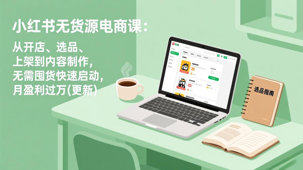 小红书无货源电商课(5月12更新 - 来及网络