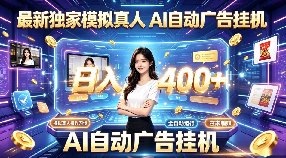 最新独家模拟真人，AI自动挂号挂G，日入400+，全程全自动运行，无需人工【揭秘】 - 来及网络