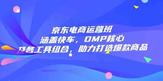 京东电商运营班：涵盖快车，DMP核心及各工具组合，助力打造爆款商品 - 来及网络