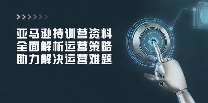 （14033期）亚马逊持训营资料，全面解析运营策略，助力解决运营难题 - 来及网络