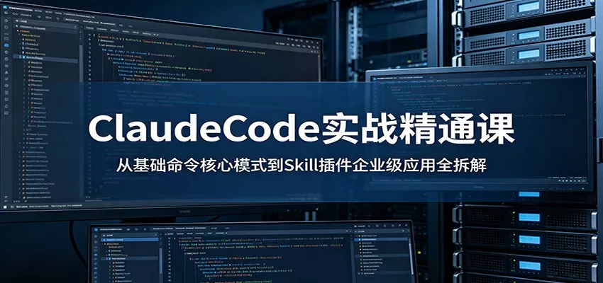 ClaudeCode实战精通课：从基础命令核心模式到Skill插件企业级应用全拆解 - 来及网络