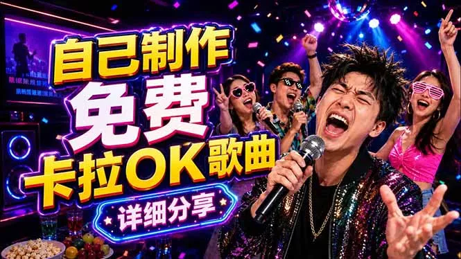 免费卡拉OK歌曲制作全攻略：音轨分离字幕制作，零基础快速做出专业K歌视频 - 来及网络