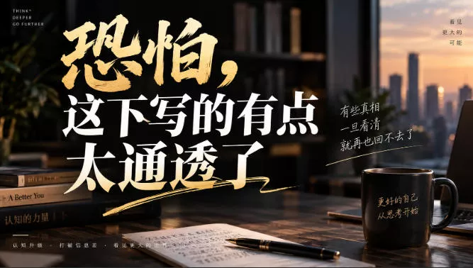 灏泽叔最新付费文章：恐怕，这下写的有点太通透了 - 来及网络