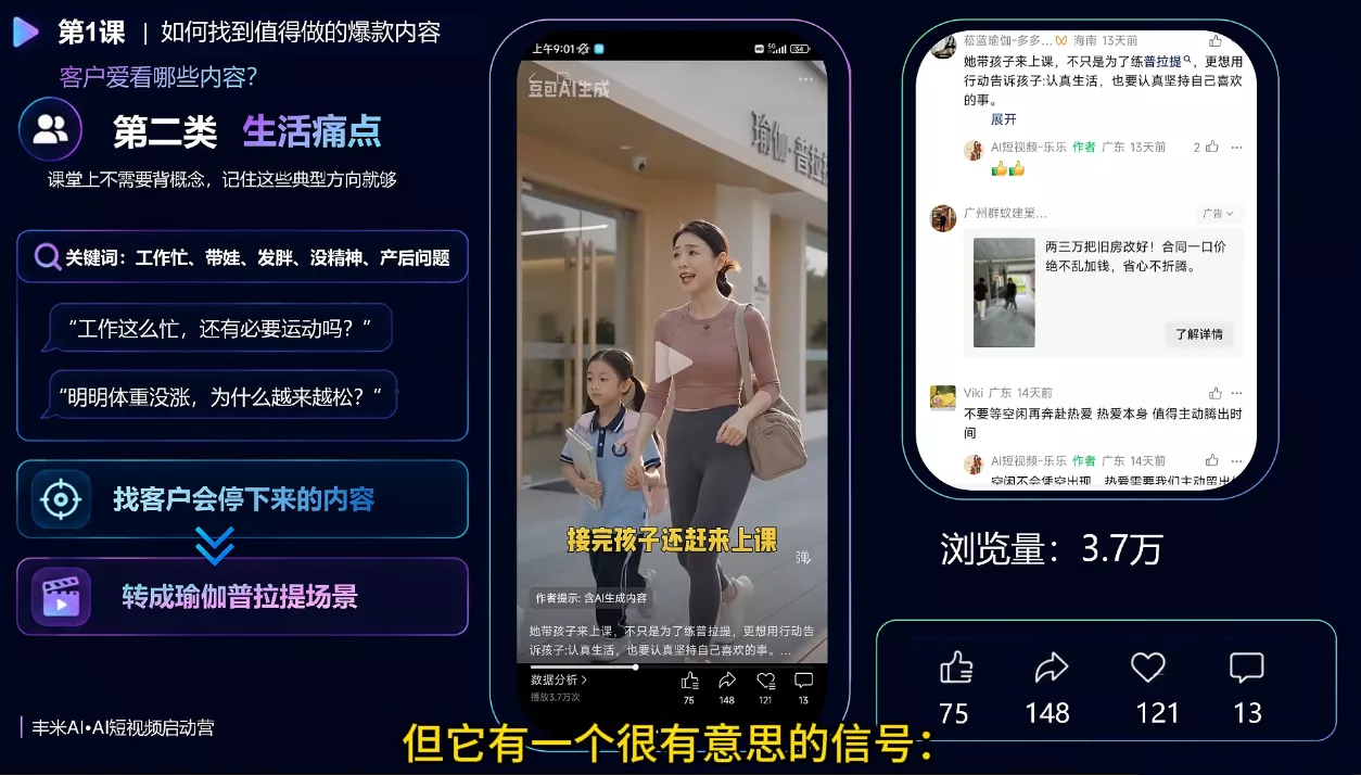 丰米AI·AI短视频启动营