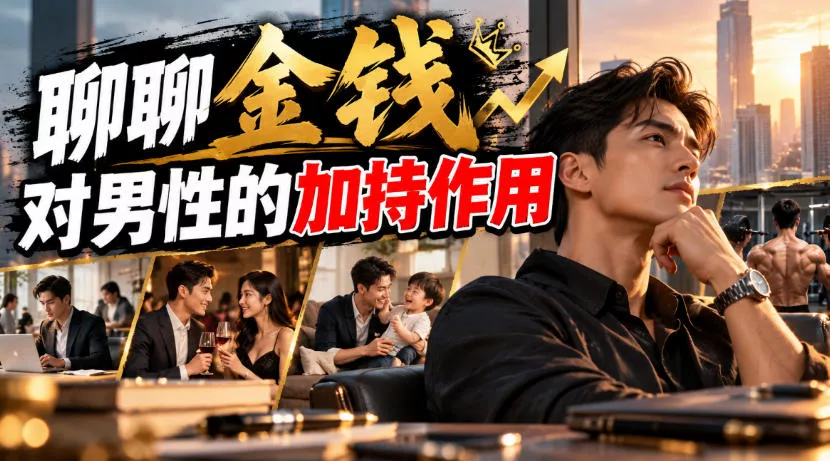 某公众号付费文章：聊聊金钱对男性的加持作用 - 来及网络