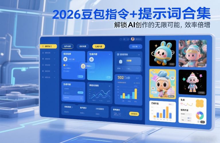 2026豆包指令+提示词合集，解锁AI创作的无限可能，效率倍增 - 来及网络