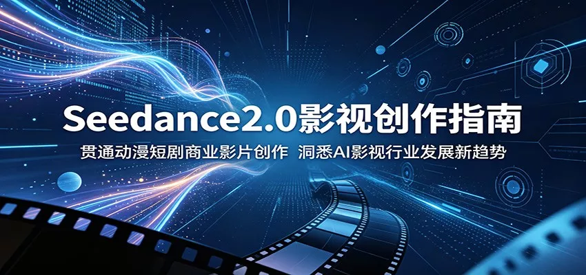 Seedance2.0影视创作指南：贯通动漫短剧商业影片创作，洞悉AI影视行业发展新趋势 - 来及网络