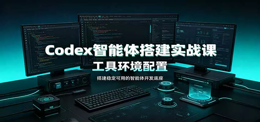 Codex智能体搭建实战课：工具环境配置，自定义技能开发，多业务自动化教学 - 来及网络