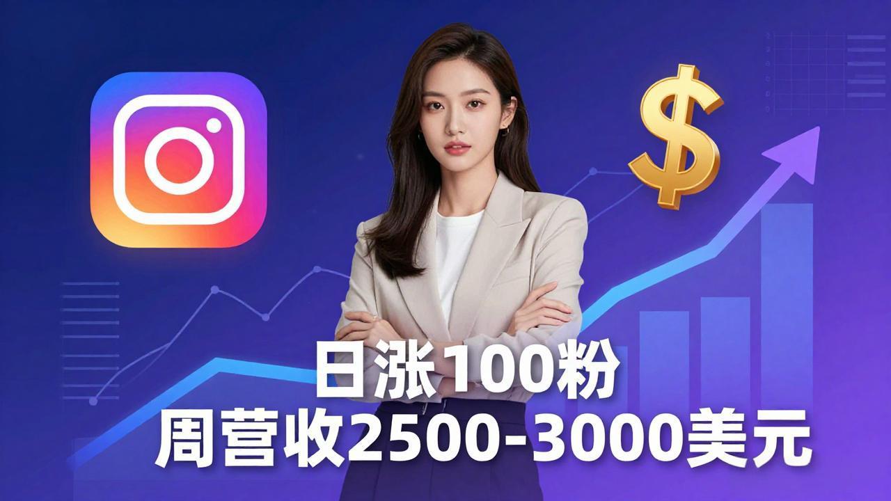 想做数字产品？Sheri亲授：日涨100粉、每周2500至3000美元的营收，Instagram躺着赚 - 来及网络
