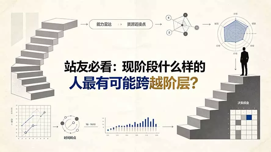付费文章：站友必看：现阶段什么样的人最有可能跨越阶层? - 来及网络