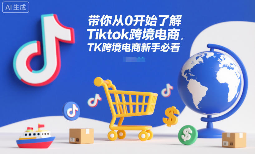 带你从0开始了解Tiktok跨境电商，TK跨境电商新手必看 - 来及网络