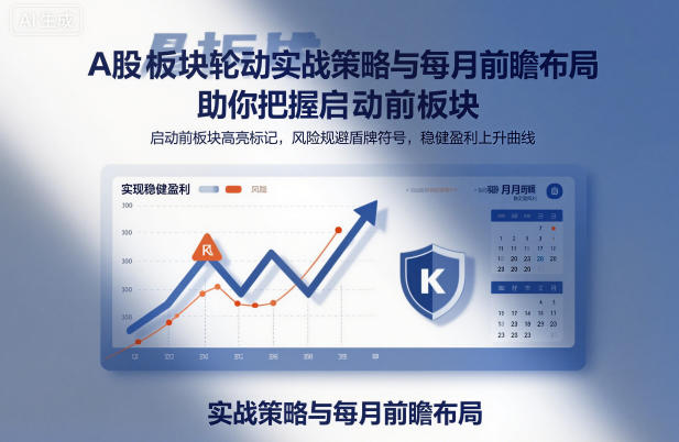 A股板块轮动实战策略与每月前瞻布局，助你把握启动前板块，规避风险，实现稳健盈利 - 来及网络