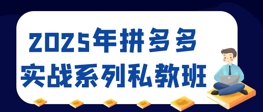 2025年拼多多实战系列私教班 - 来及网络