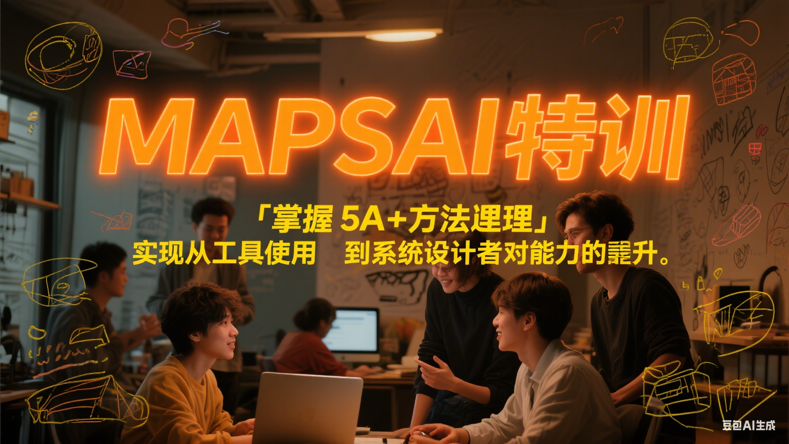 MAPSAI 特训，掌握 5A + 方法论，实现从工具使用者到系统设计者的能力跃升 - 来及网络