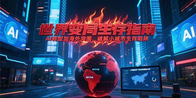 （15220期）付费文章《世界变局生存指南，AI转型加海外突围，破解小城市生存陷阱》 - 来及网络