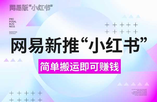 网易官方新推“小红书”，搬运即有收益，新手小白千万别错过(附详细教程)【揭秘】 - 来及网络