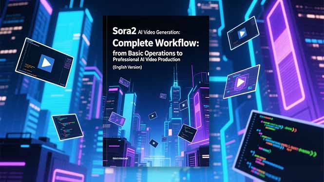 Sora2 AI视频生成的系统教程(英文版 - 来及网络