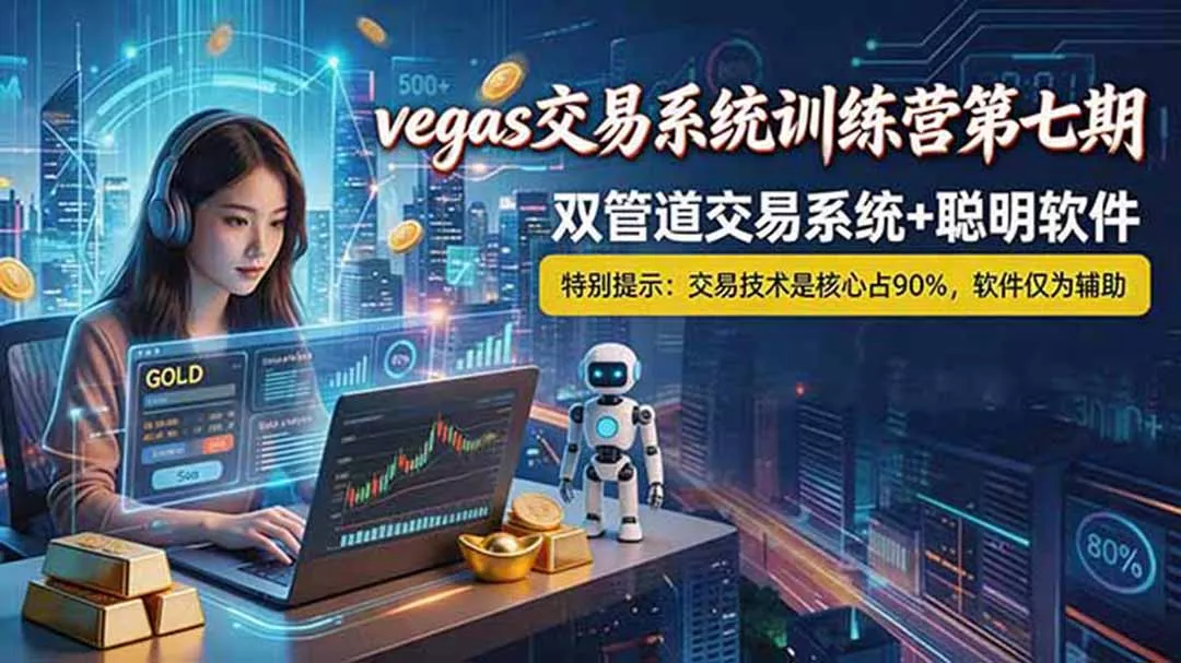 【海外美金AI搬砖】Vegas交易技术+聪明软件， 黄金期货日赚50-1000U， 长期稳定，小白轻松上手 - 来及网络