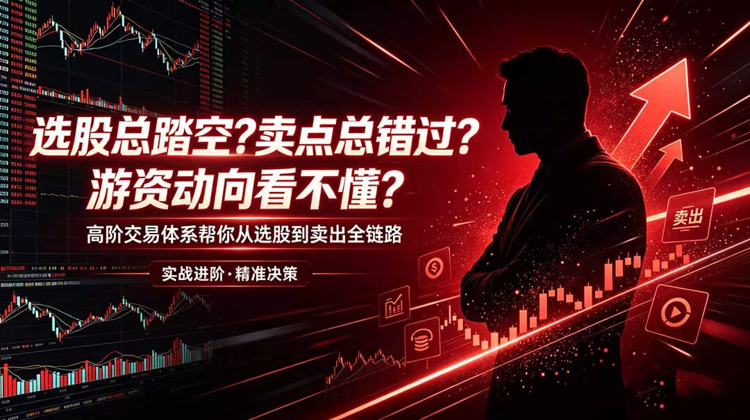 选股总踏空？卖点总错过？游资动向看不懂？高阶交易体系帮你从选股到卖出全链路(更新6月 - 来及网络