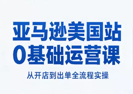 亚马逊美国站0基础运营课 - 来及网络