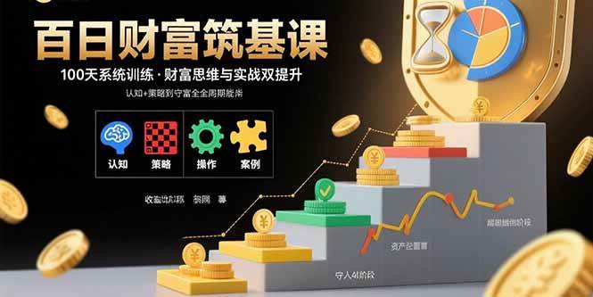 （15874期）百日财富筑基课：认知+策略+实操+案例拆解 实现从创富到守富全周期能力 - 来及网络