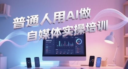 普通一个人用AI做自媒体，助你轻松开启AI自媒体创作之路 - 来及网络