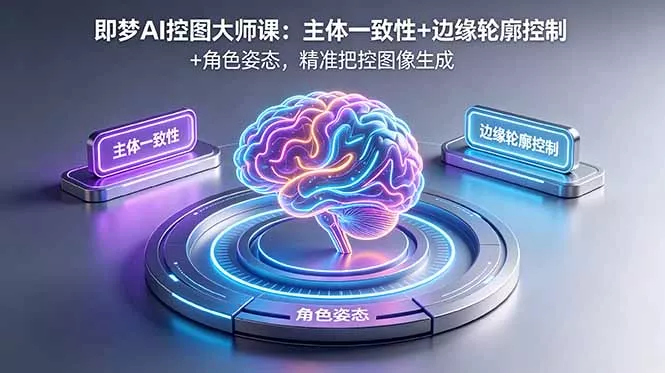 即梦AI控图大师课：主体一致性+边缘轮廓控制+角色姿态，精准把控图像生成 - 来及网络