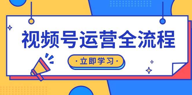 （13401期）视频号运营全流程：起号方法、直播流程、私域建设及自然流与付费流运营 - 来及网络