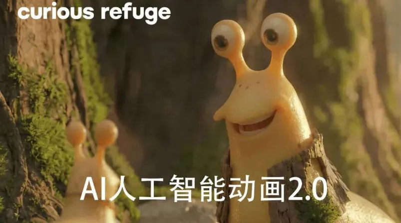 好奇避难所—AI人工智能动画电影制作2.0-【独家精翻中英字幕】 - 来及网络