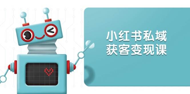 小红书私域获客变现：账号设置/内容创作/规则解读/投放策略/获客技巧等 - 来及网络