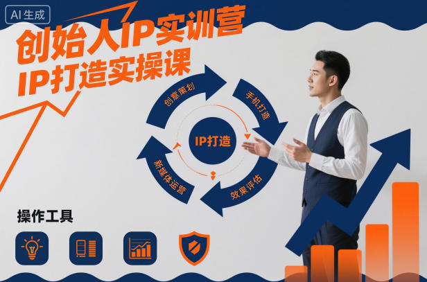 创始人IP实训营，IP打造实操课 - 来及网络