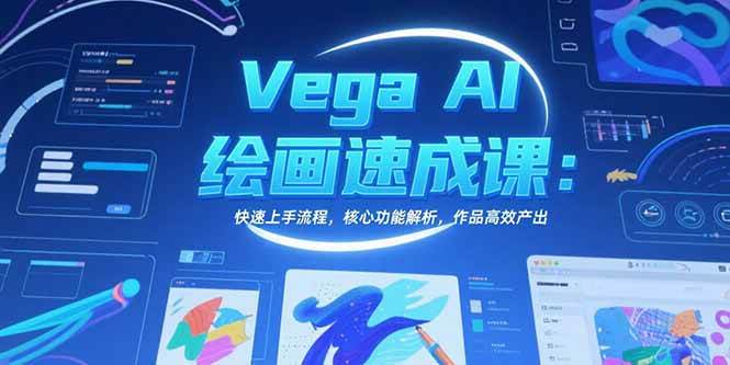 （15470期）Vega AI绘画速成课：快速上手流程，核心功能解析，作品高效产出 - 来及网络