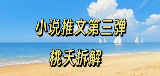 小说推文项目操作全流程第三弹，0粉就能做，门槛低非常适合新手 - 来及网络