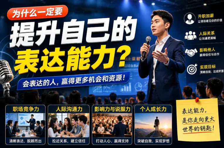 付费文章：为什么一定要提升自己的表达能力？ - 来及网络