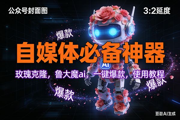 （17334期）玫瑰克隆工具，ai鲁大魔，自媒体必备神器，一键爆款神器，详细教程。 - 来及网络