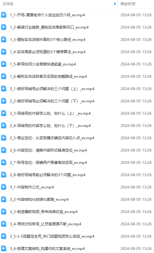 图片[1] - （11991期）实体店老板获客特训营：认知、定位、文案、矩阵、直播、AI等（72节） - 来及网络