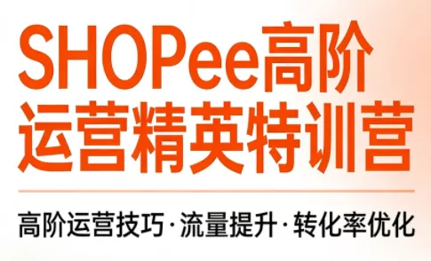梦凡老师·Shopee虾皮高阶运营课程(更新) - 来及网络