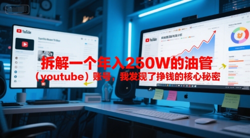 付费文章：拆解一个年入250W的油管（youtube）账号，我发现了挣钱的核心秘密 - 来及网络