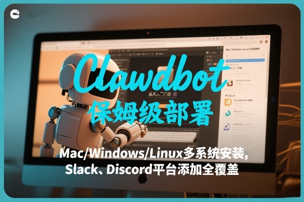 Clawdbot保姆级部署，从入门介绍、Mac/Windows/Linux多系统安装，到Slack、Discord平台添加全覆盖 - 来及网络