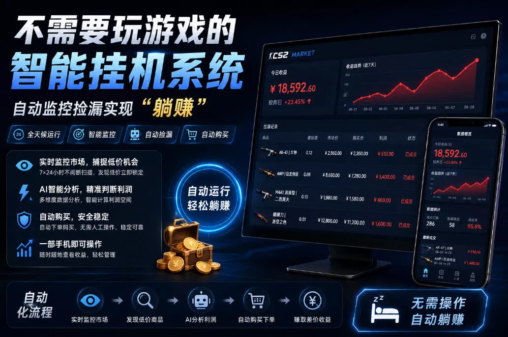 不用玩游戏的游戏搬砖项目，无需自己挂G，无需购买任何额外设备，所有数据支持任何形式验证【揭秘】 - 来及网络